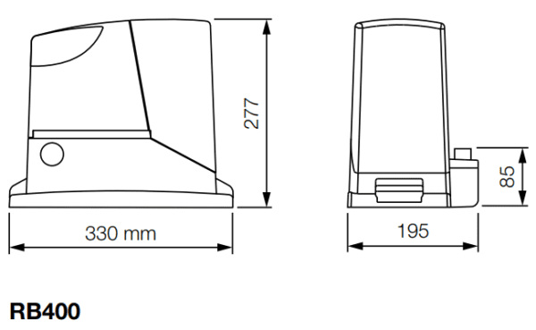 מנוע Robus 400